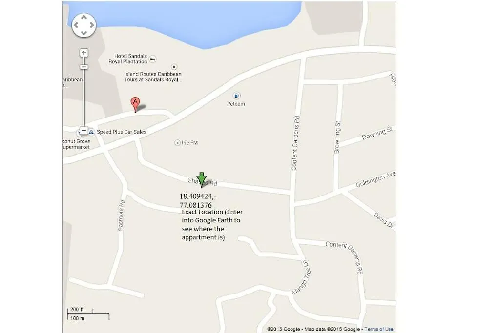 Apartman Stylish Studio Apt Ac, Balcony, Parking, Pool Ocho Rios